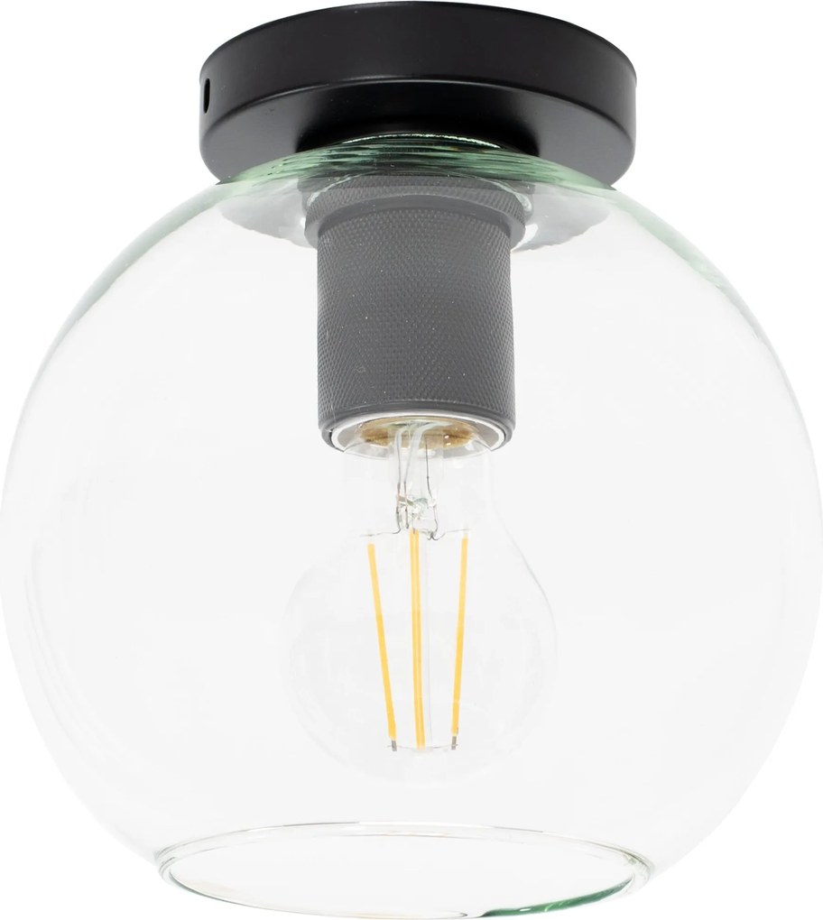 Toolight Toolight, stropné svietidlo 1xE27 APP1174-1W, čierna, OSW-40010