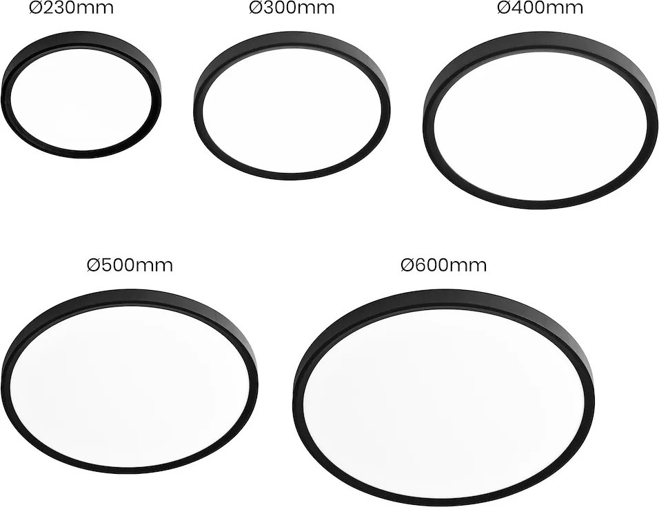 Stropné LED svietidlo Maq, 1x LED 18w, 3000-6500k, b