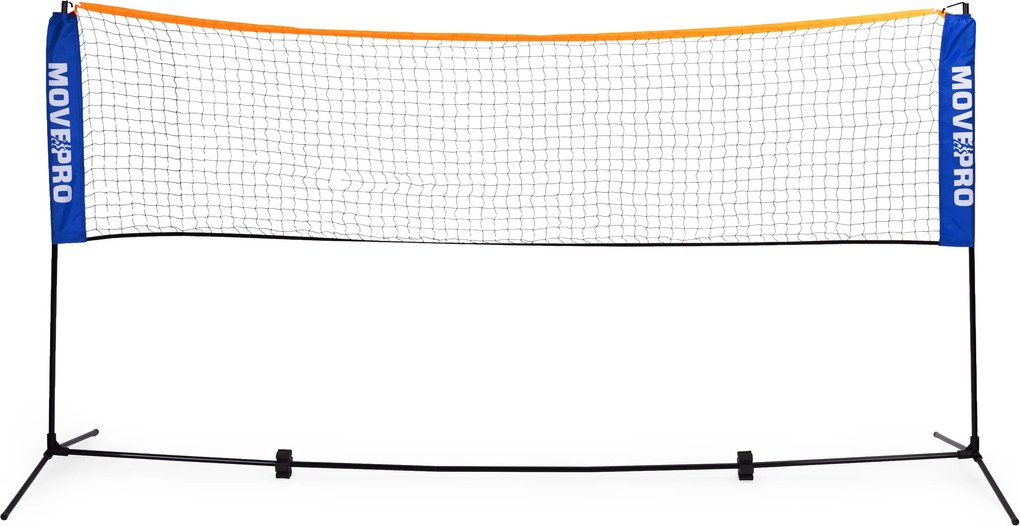 MOVEPRO Univerzálna sieť 3v1 305×140 cm – nastaviteľná, prenosná badminton/volejbal/tenis