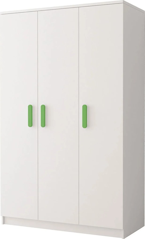 Šatníková skriňa SCOUT 2 - biela (viac variant)