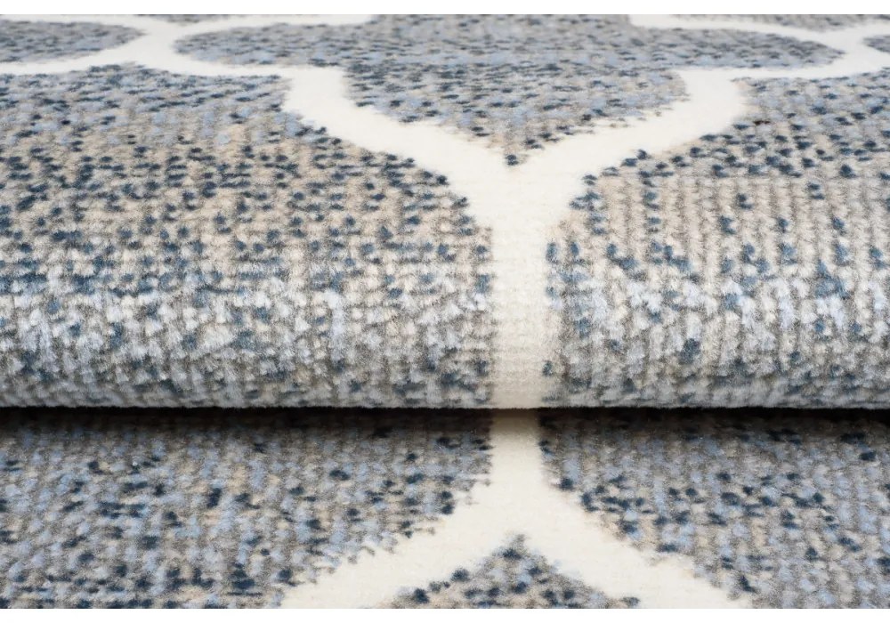Kusový koberec PP Avera sivomodrý 200x300cm