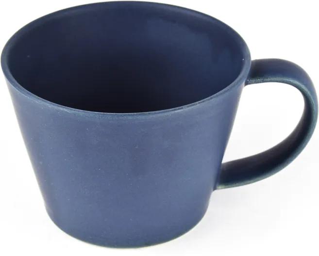 MIJ Hrnček na čaj atramentovo modrá 6,5 cm
