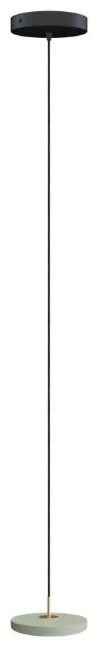 Svetlozelené LED závesné svietidlo s kovovým tienidlom ø 15 cm Asteria Micro – UMAGE