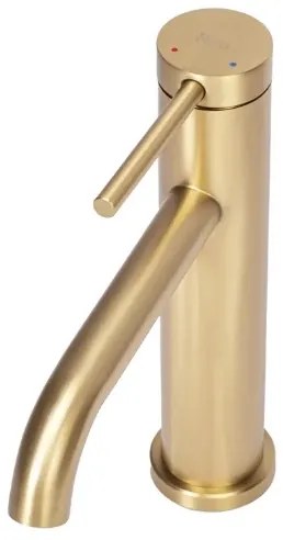 REA-B5323 - Umývadlová batéria CLIF 20,5 cm brúsené zlato