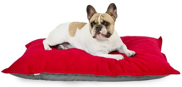 Peliešok pre psa Plyš Farba: Červený, Veľkosť: 70x80 cm