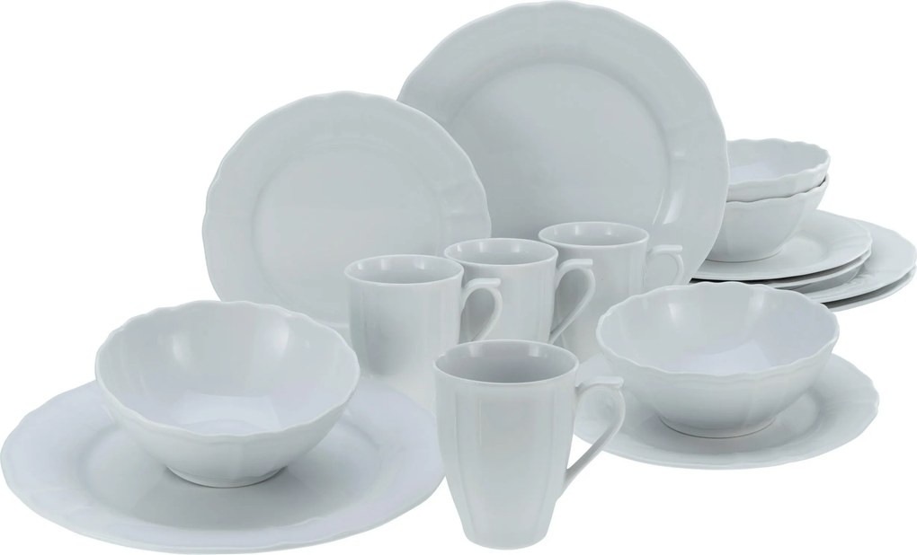 XXXLutz KOMBINOVANÝ SERVIS 16-dielne Creatable - Online Only bytové doplnky - 007768121901
