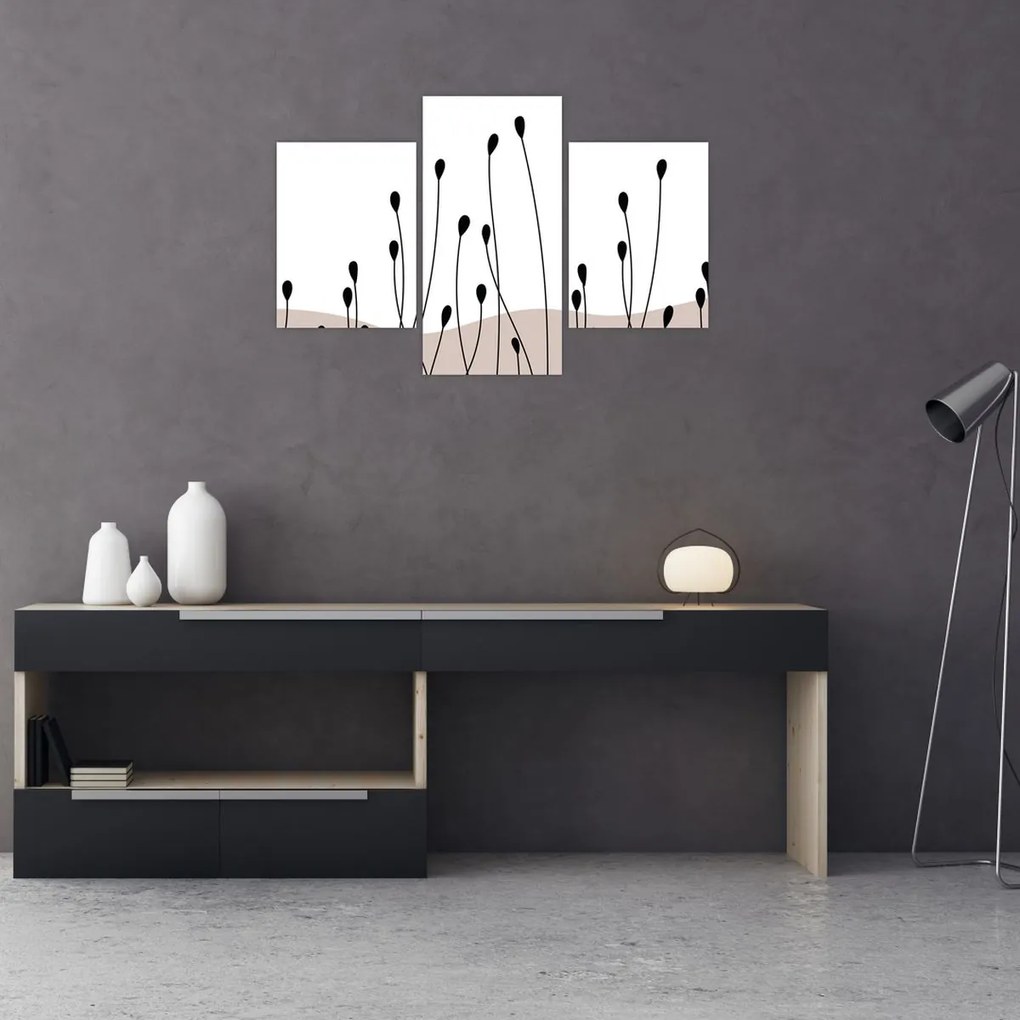 Obraz - Grafická lúka N⁰1 (90x60 cm)