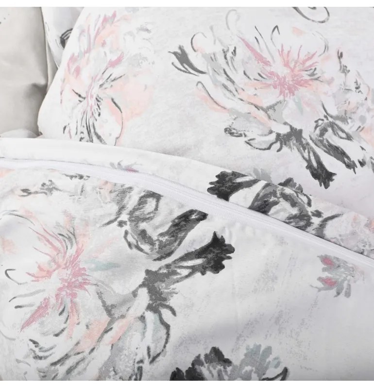 Obliečky MARIET satén 140x200 + 70x90 EMI, Štandardný set jednolôžko obsahuje 1x 140x200 + 1x 70x90