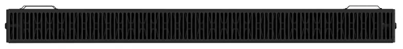 Mexen Line CVL22, panelový radiátor 600 x 1400 mm, spodné pripojenie, 2215 W, čierna, W622L-060-140-70