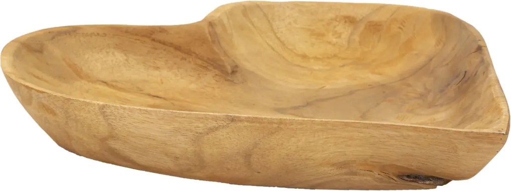 Dekoratívna odkladacia miska Kiha 27 cm z masívu