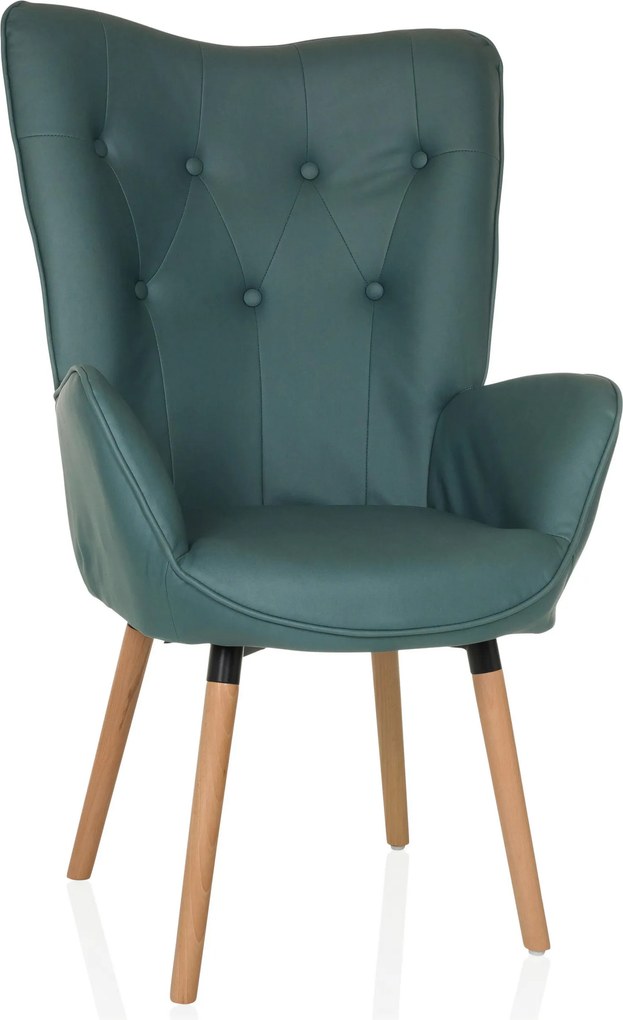 XXXLutz KRESLO UŠIAK, textil, mätovozelená MID.YOU - Kreslá - 001918035703