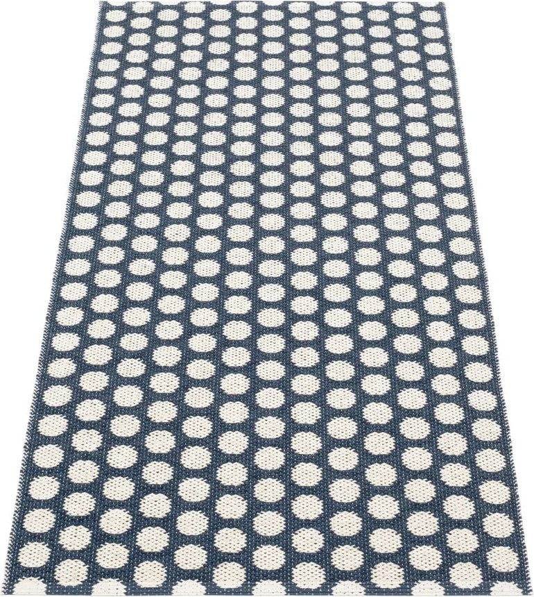 Tmavomodrý vnútorný a vonkajší behúň 70x150 cm Noa Dark Blue – Pappelina