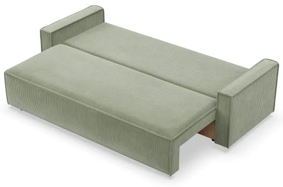 Trojmiestna rozkladacia sedačka NOTO olivová