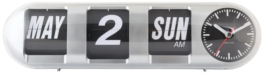 Nástenné hodiny Tube Flip – Karlsson