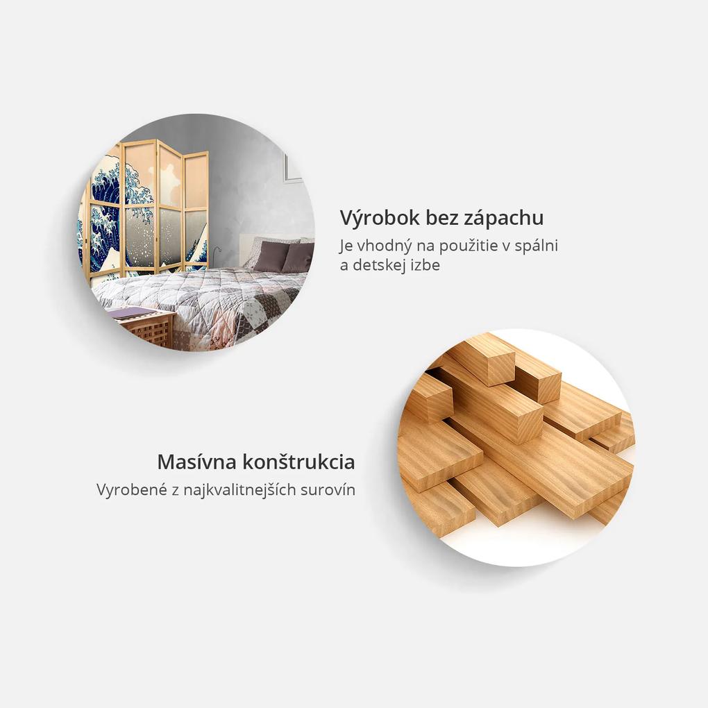 Artgeist Japonský paraván - Japanese Style: Bamboo II [Room Dividers] Veľkosť: 225x161
