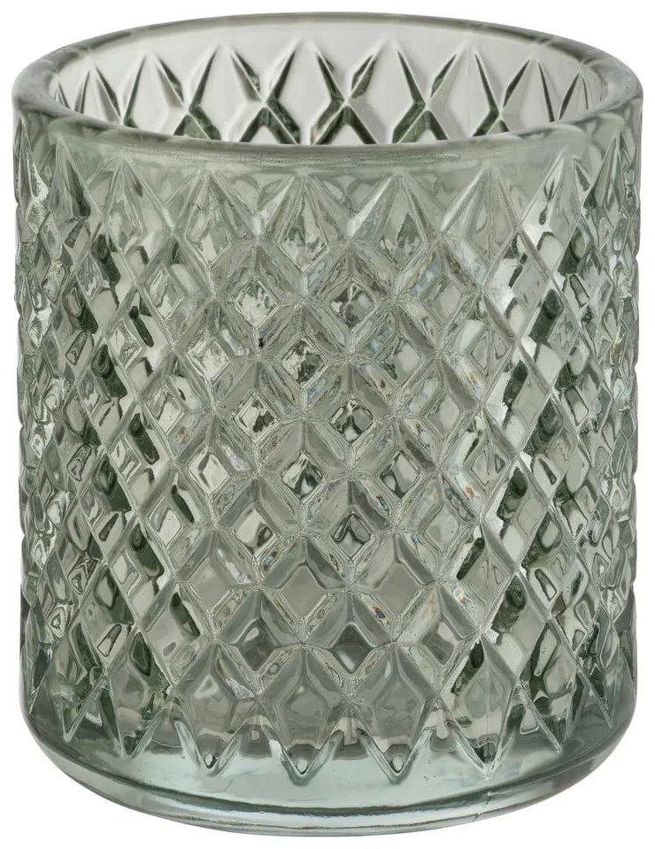 Sklenený téglik na zubné kefky v mentolovej farbe Atessa – Wenko