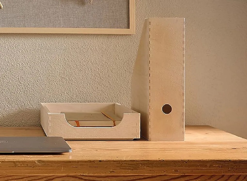 Zeller Present Drevený organizér na dokumenty, organizér FILE TRAY