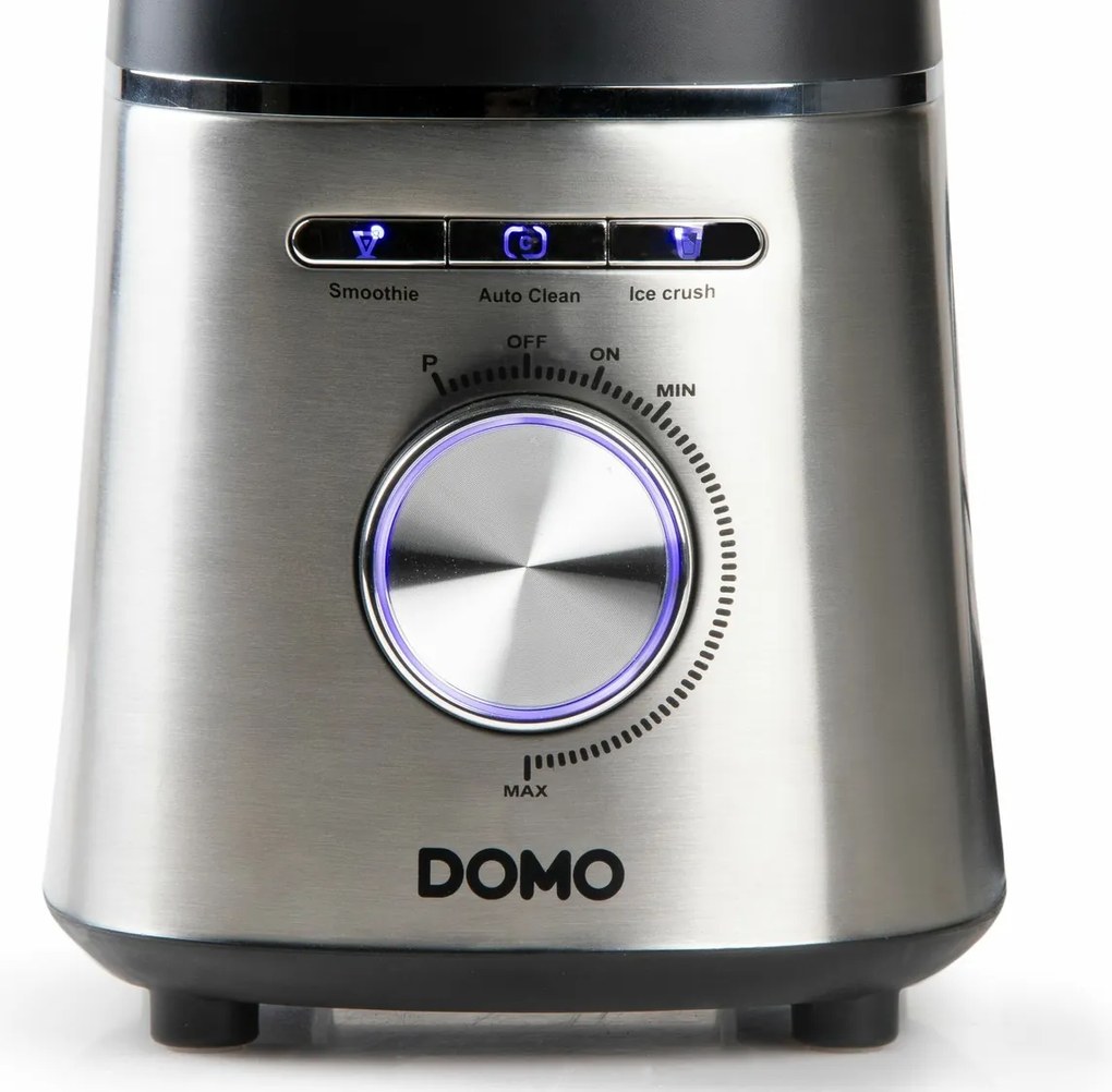 DOMO DO740BL stolný mixér so sklenenou nádobou