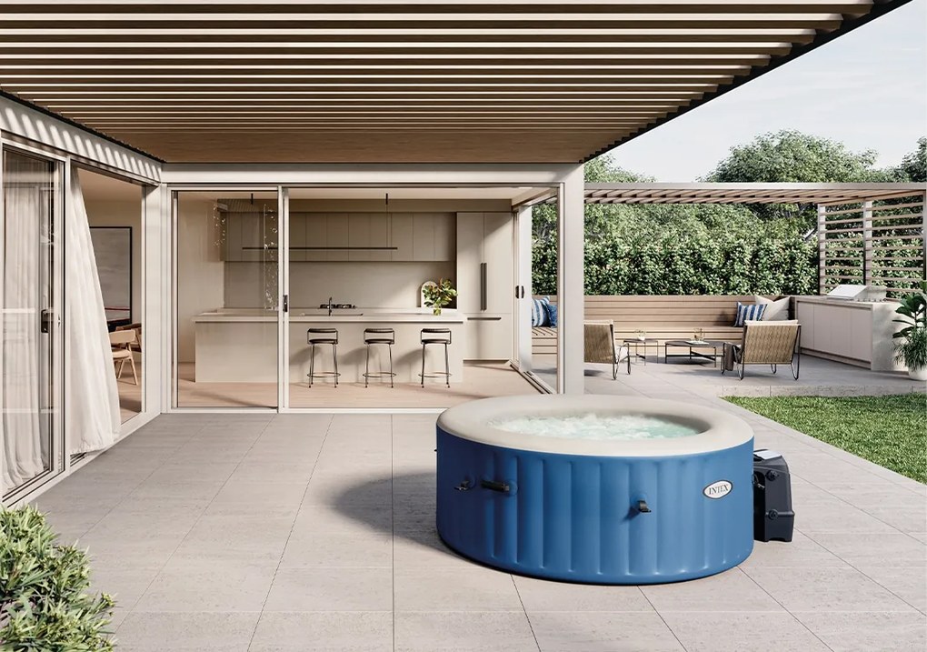 Intex | Vírivý bazén Pure Spa - Bubble HWS, modrý | 11400275