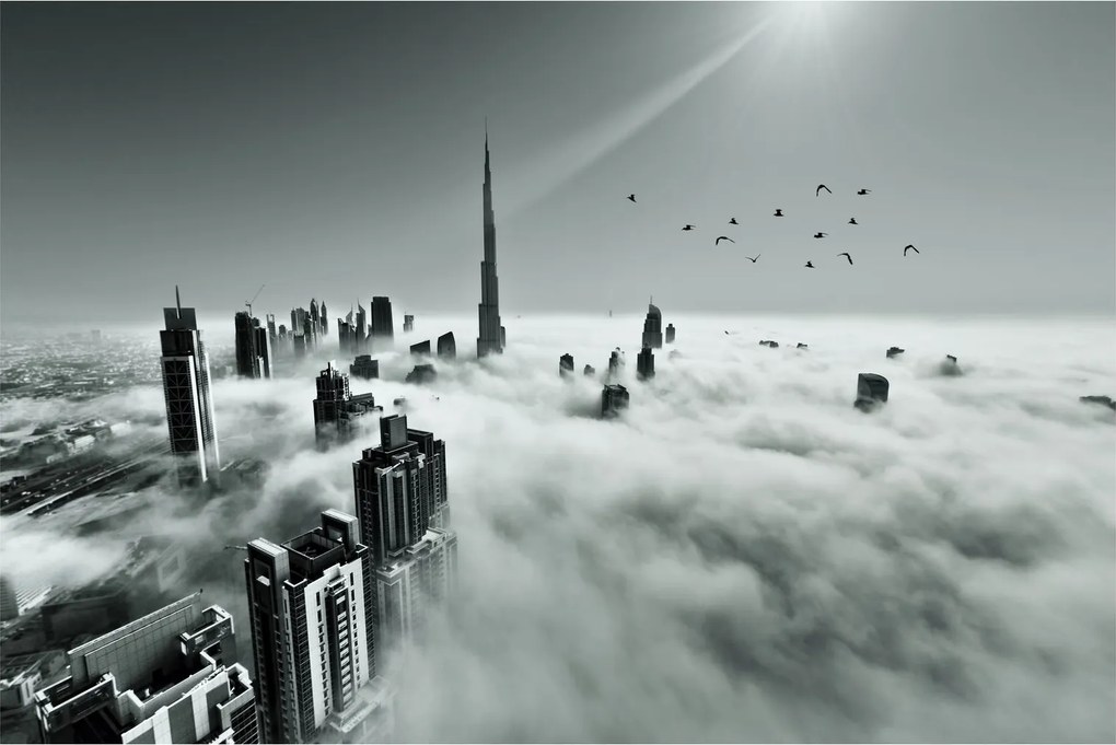 Obraz - Mrakodrapy v Dubai (90x60 cm)