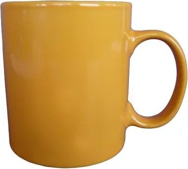 Hrnček Basic 325 ml, oranžový%