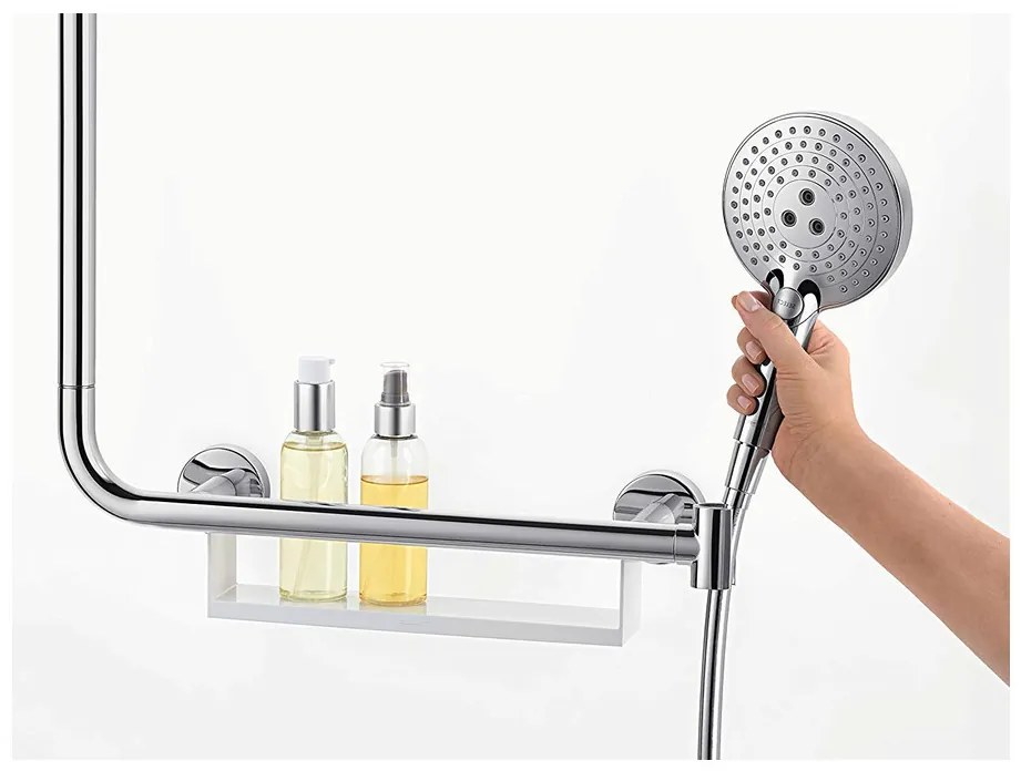 Hansgrohe Raindance Select S, sprchová sada 120 3jet so sprchovou tyčou 110 cm ľavou, chrómová, HAN-26324000