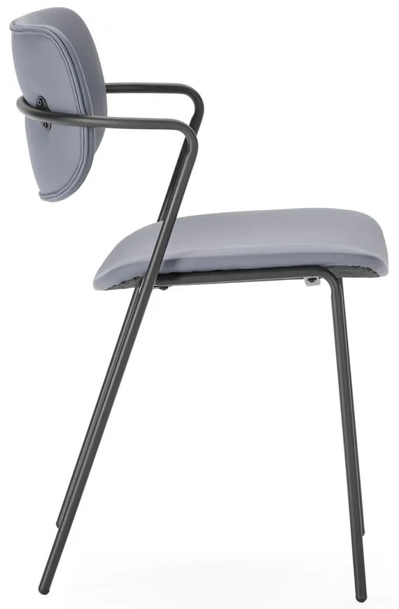 Tmavosivé jedálenské stoličky v súprave 2 ks Maika – Marckeric