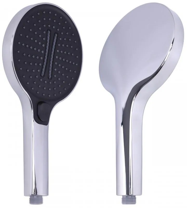 Erga Zumba, 3-funkčná ručná sprchová hlavica, chróm, ERG-YKA-BP.ZUMBA-CHR