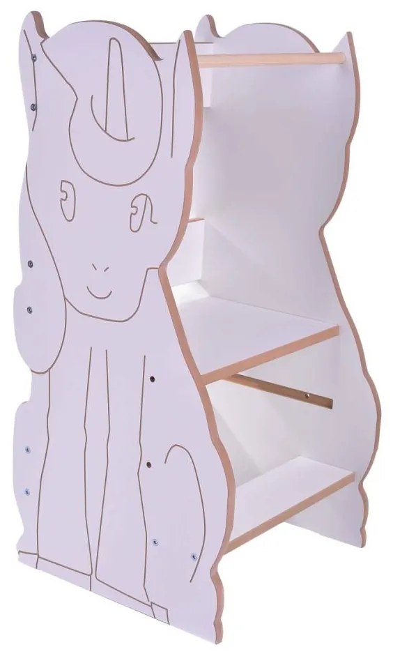 Učiaca veža UNICORN biela