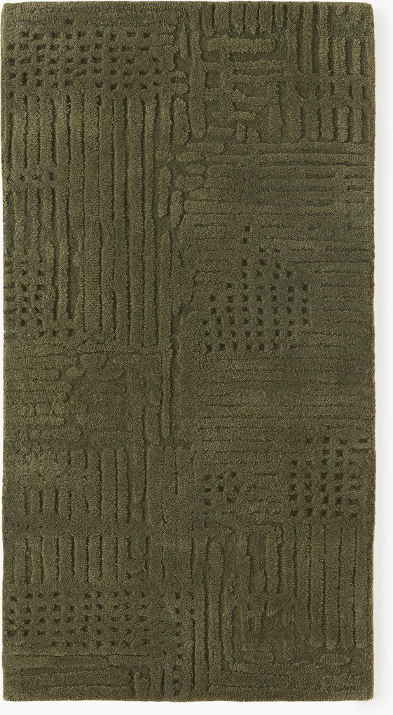 Ručne tuftovaný vlnený koberec Merima