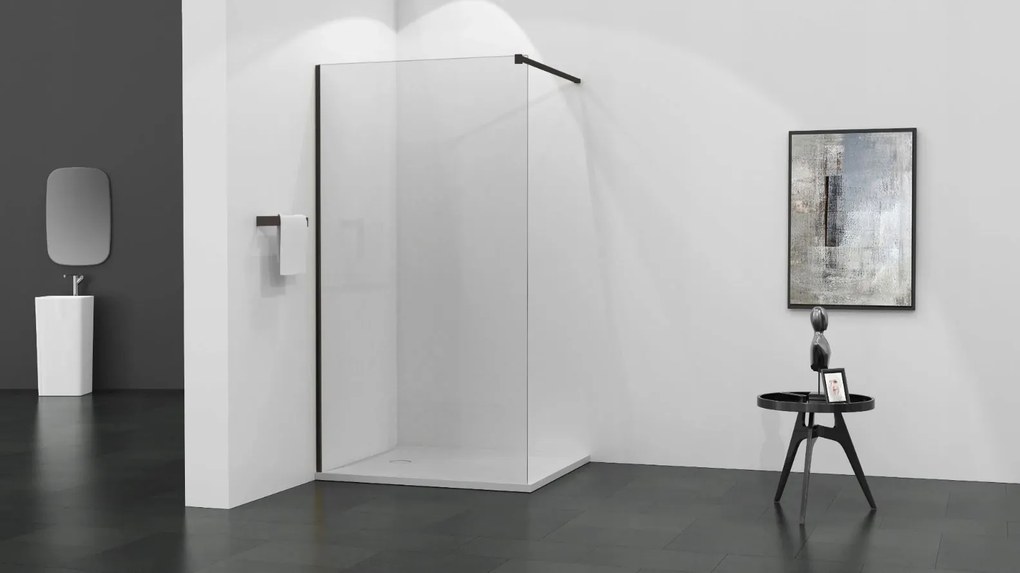 Variabilná sprchová zástena MAXMAX KIOTO 90x200 cm, 8 mm - číre sklo