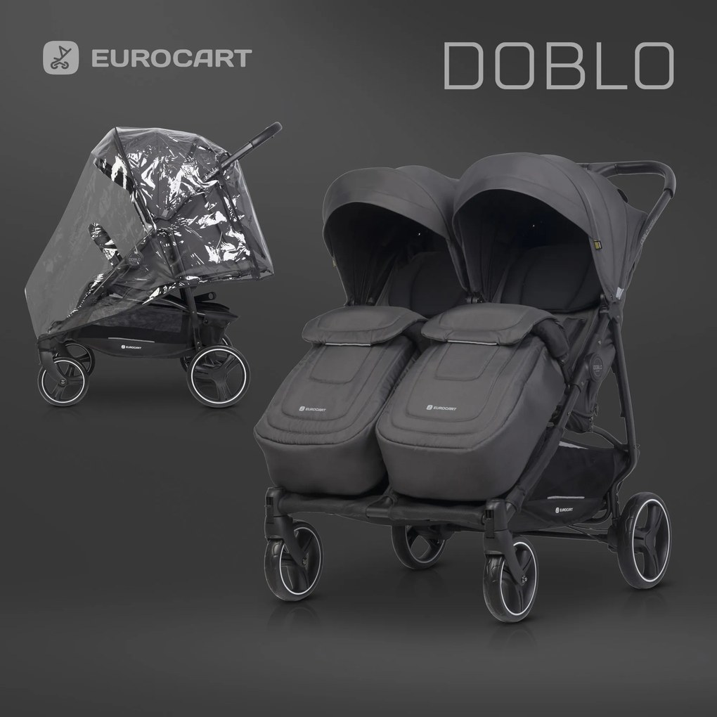 Súrodenecký kočík Euro-Cart Doblo Iron