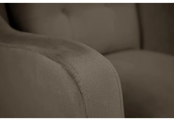 Kreslo OMI XXL hnedé