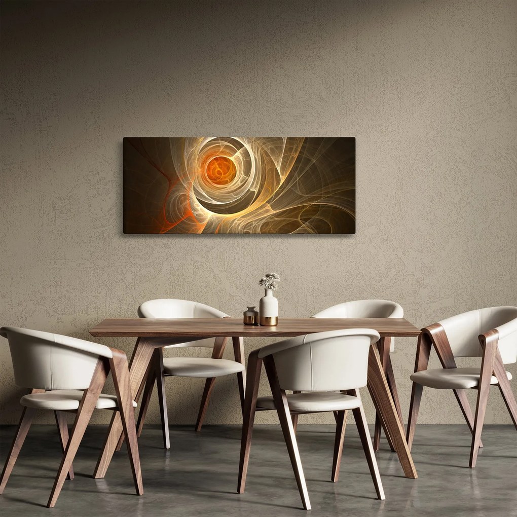Obraz abstrakcie (120x50 cm)