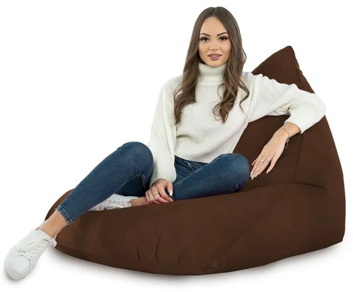 Sedací vak Bermudy Plyš Farba: Hnedý