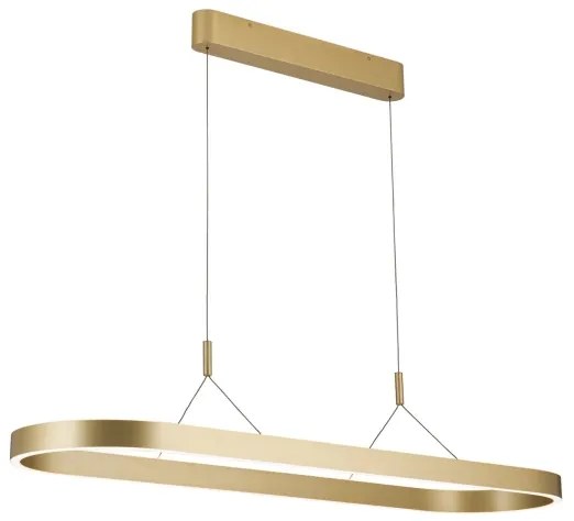Orion - LED luster na lanku CARRARA LED/80W/230V 2700/3000/4000K zlatý