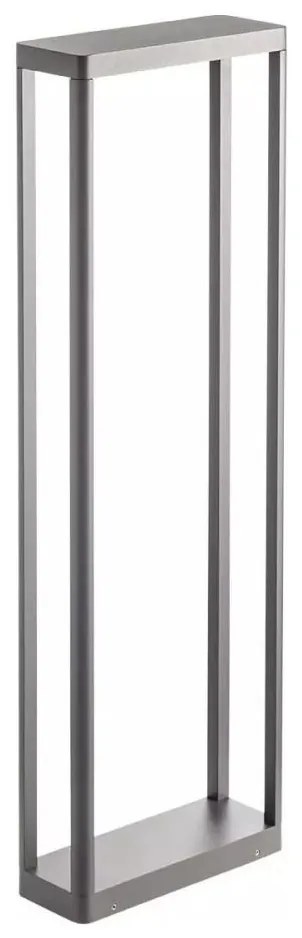 Redo 90582 - WAKE vonkajšie LED svietidlo, 8 W, 230 V, 3000 K, 75 cm, IP65, antracit