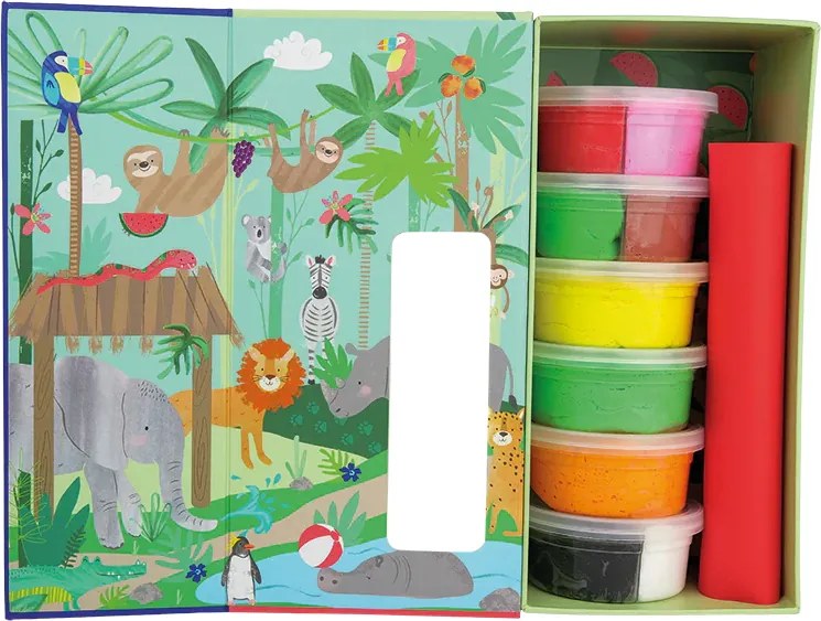 Plastelína Džungľa