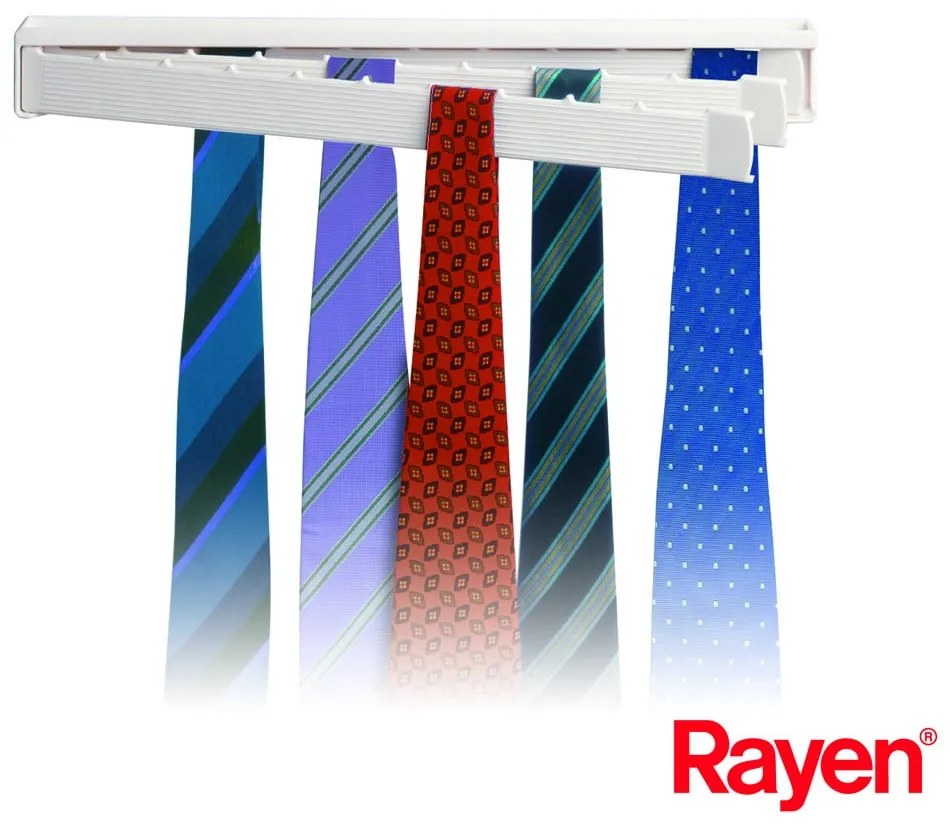 Plastový vešiak na kravaty a opasky – Rayen