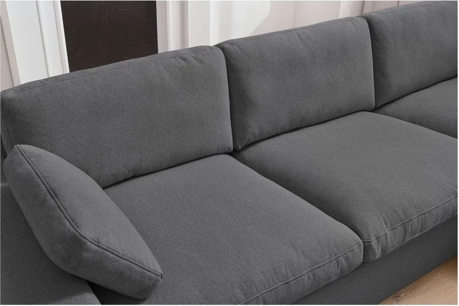 Tmavosivá rohová pohovka Belair – Bobochic Paris