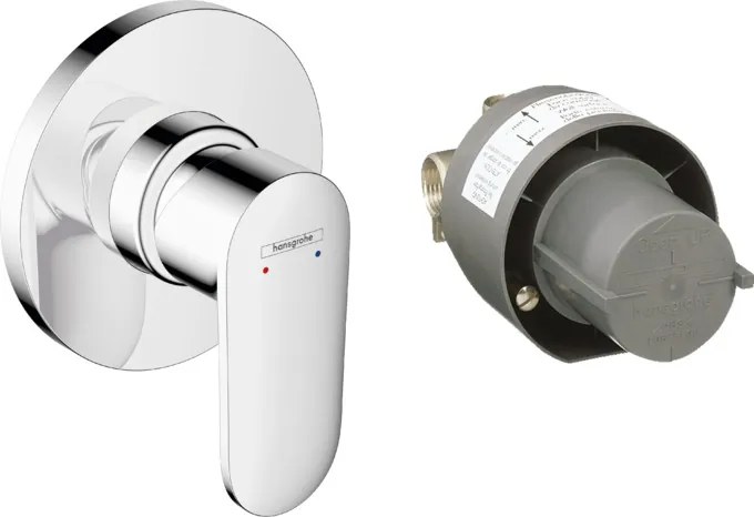 Hansgrohe Vernis Blend, sprchová batéria pod omietku, s telesom, chrómová, 71663000