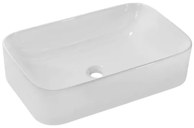 Závěsná skříňka Ocean I s deskou a umyvadlem 90 cm dub olejovaný/béžová