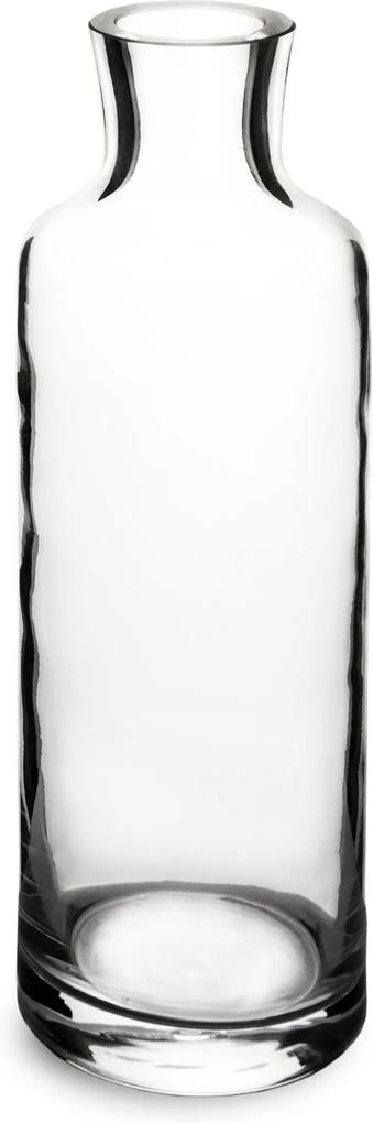 váza priehľadne sklo /karafa 26x8,5x8,5cm 137992