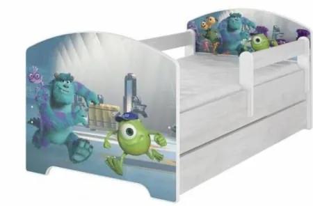 Babyboo Detská posteľ 140 x 70 cm - Monsters BabyBoo 115525