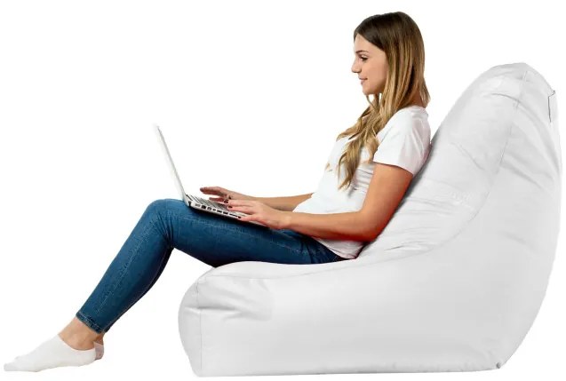 Kreslo Bali nylon biele