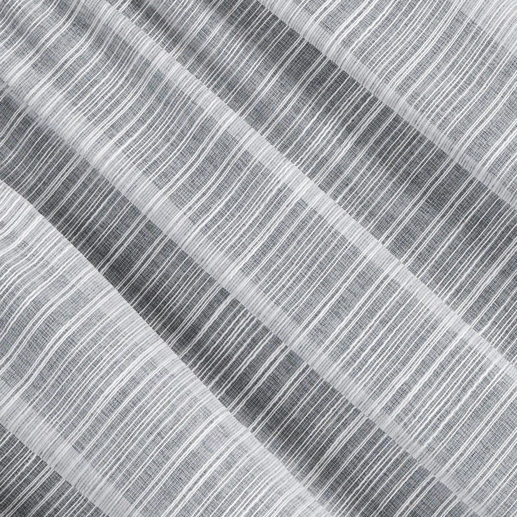 ZÁCLONA NA KRÚŽKOCH ARIA 140X250 CM SIVÁ