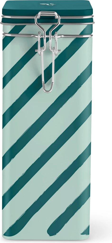 Dóza na kávu, s pásikmi