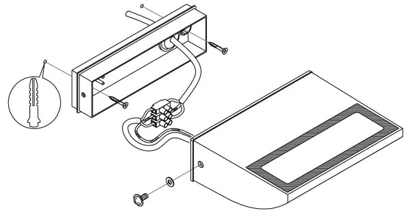Eglo 99578 - LED Vonkajšie nástenné svietidlo SORRONARO LED/10,5W/230V IP44