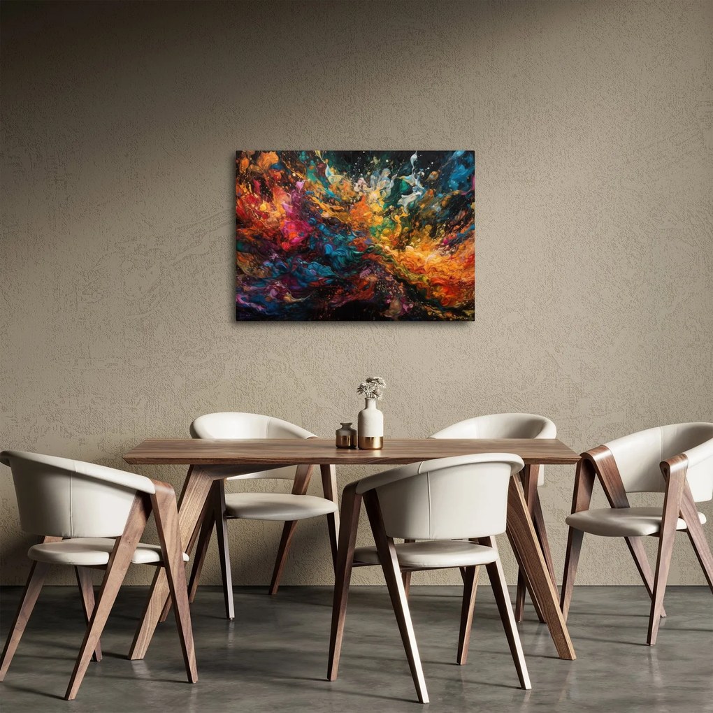 Obraz - Farebná abstrakcia II. (70x50 cm)