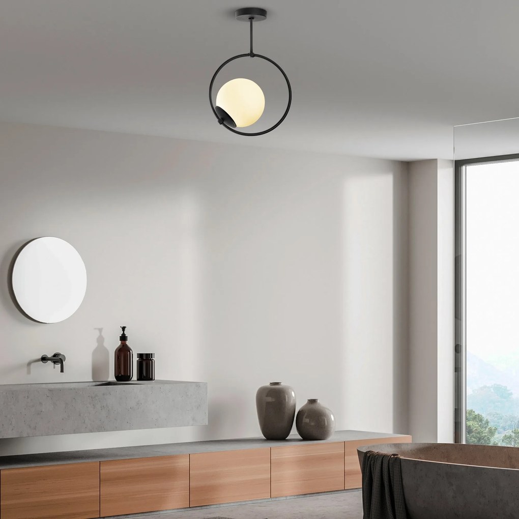 Stropné svietidlo GMN I čierne